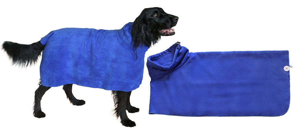 Wearable Dog Bath Towels and Robes