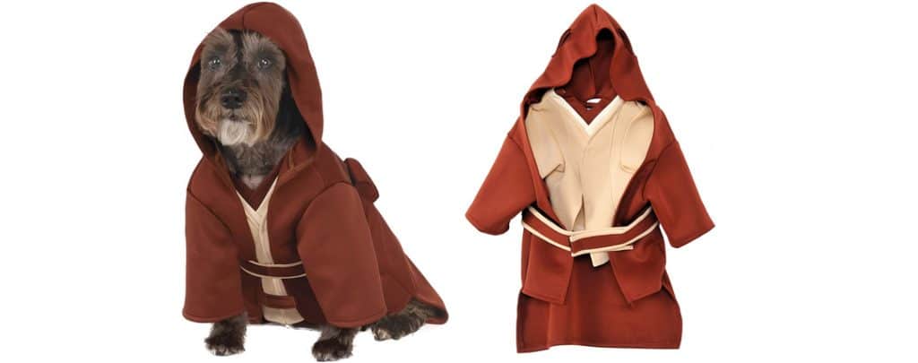 dog costume jedi star wars