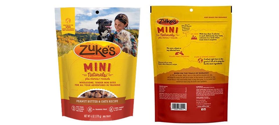 Zuke’s Mini Naturals Peanut Butter Treats