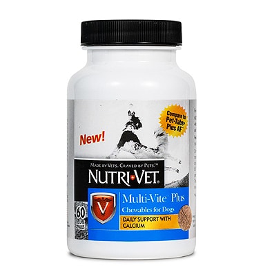 Affordable puppy vitamins: Nutri-Vet Multi-Vite Chewable Supplement for Puppies