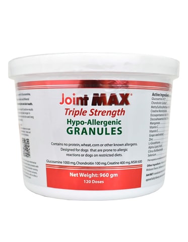 Joint MAX Triple Strength Hypo-Allergenic Granules